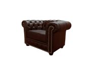 Poltrona Chesterfield de Couro - Mempra