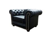 Poltrona Chesterfield de Couro - Mempra