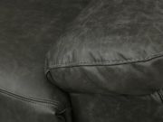 Poltrona do Papai de Couro Genova - Soft Charcoal - Power Touch - Mempra